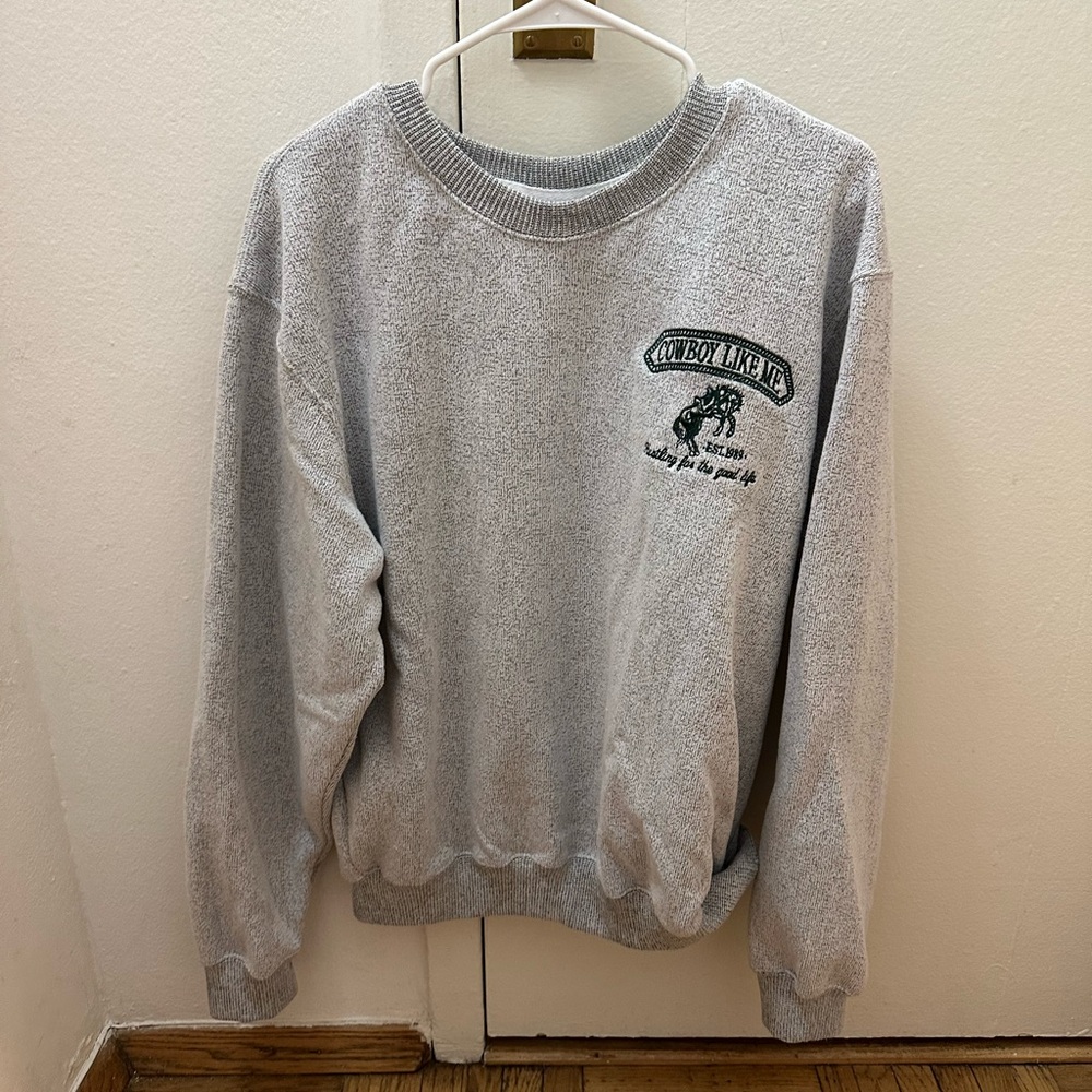 Taylor Swift Cowboy Like Me Crewneck Sweatshirt XL